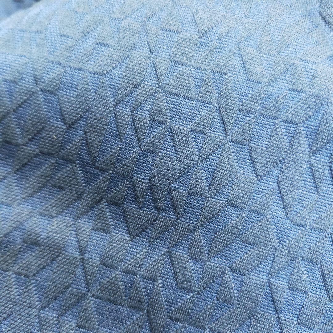 【BEAMS GOLF】 モックネックシャツ　半袖　総柄　ゴルフウェア　F223