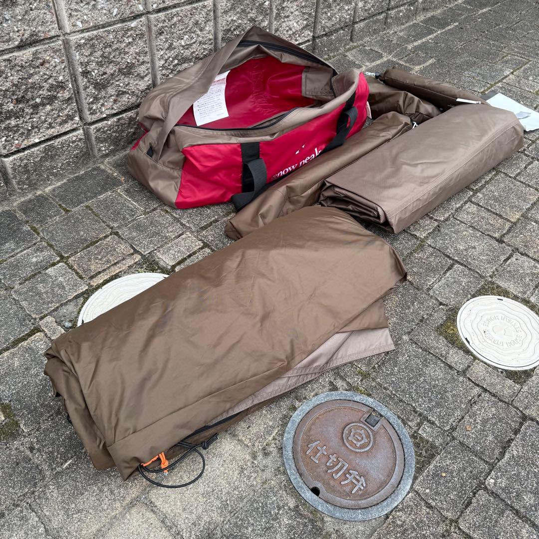  peak ヘキサイーズ1 グランドシート付き