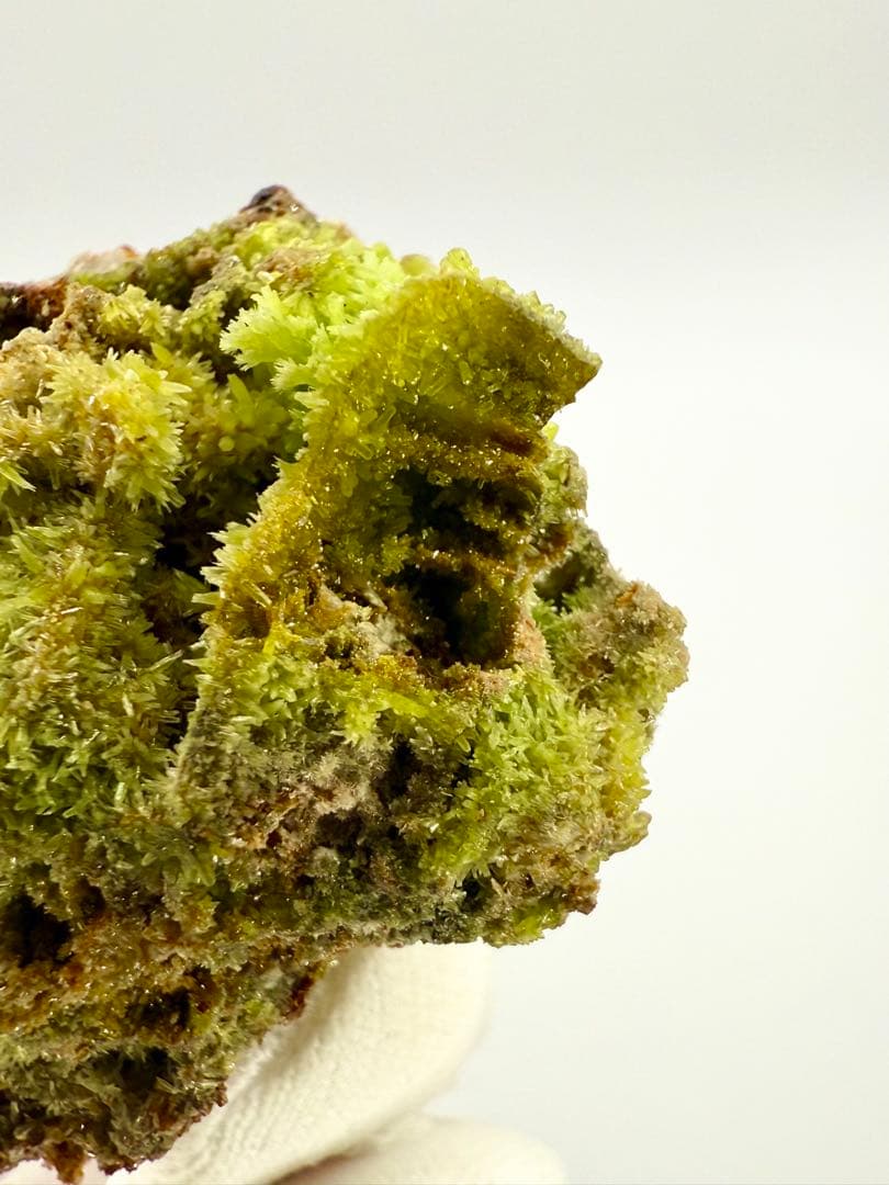 パイロモルファイト　緑鉛鉱　原石　鉱物標本　天然石　鉱石