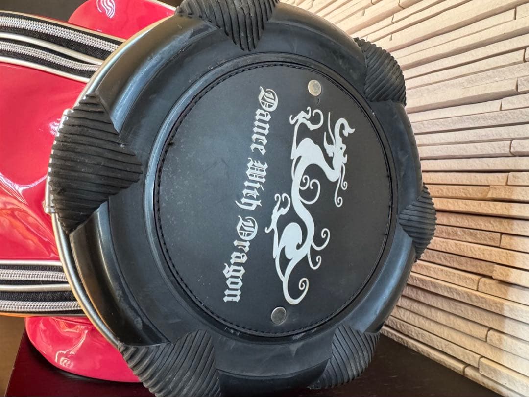 【美品】ダンスウィズドラゴン　キャディーバッグ　レディース