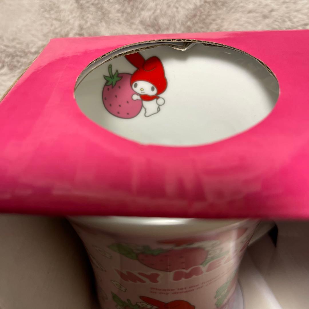 【希少】マイメロディ/マリモクラフト/デカマグ　マイメロディ　イチゴ/マグカップ