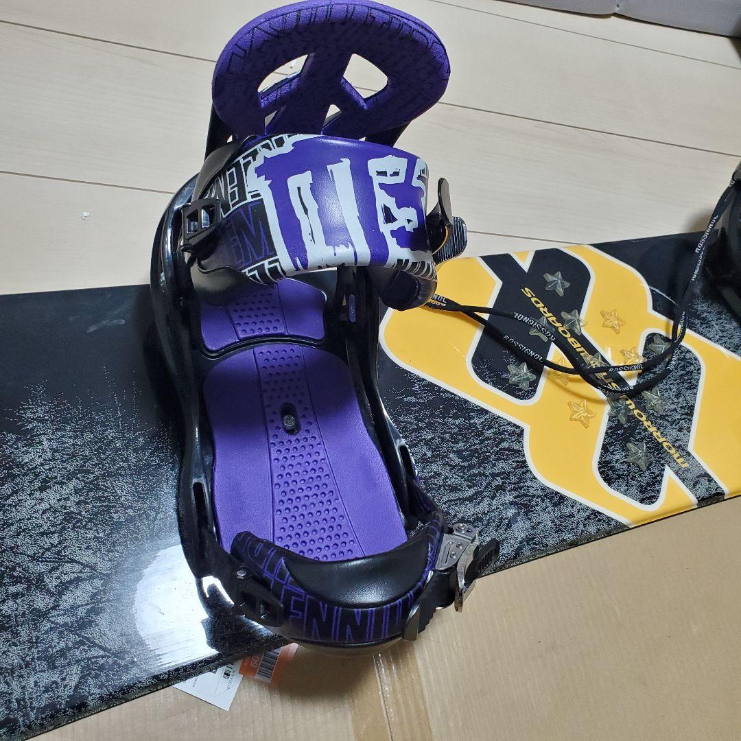 美品​ Morrow 158cm & M3 ビンディング Lサイズ スノボセット
