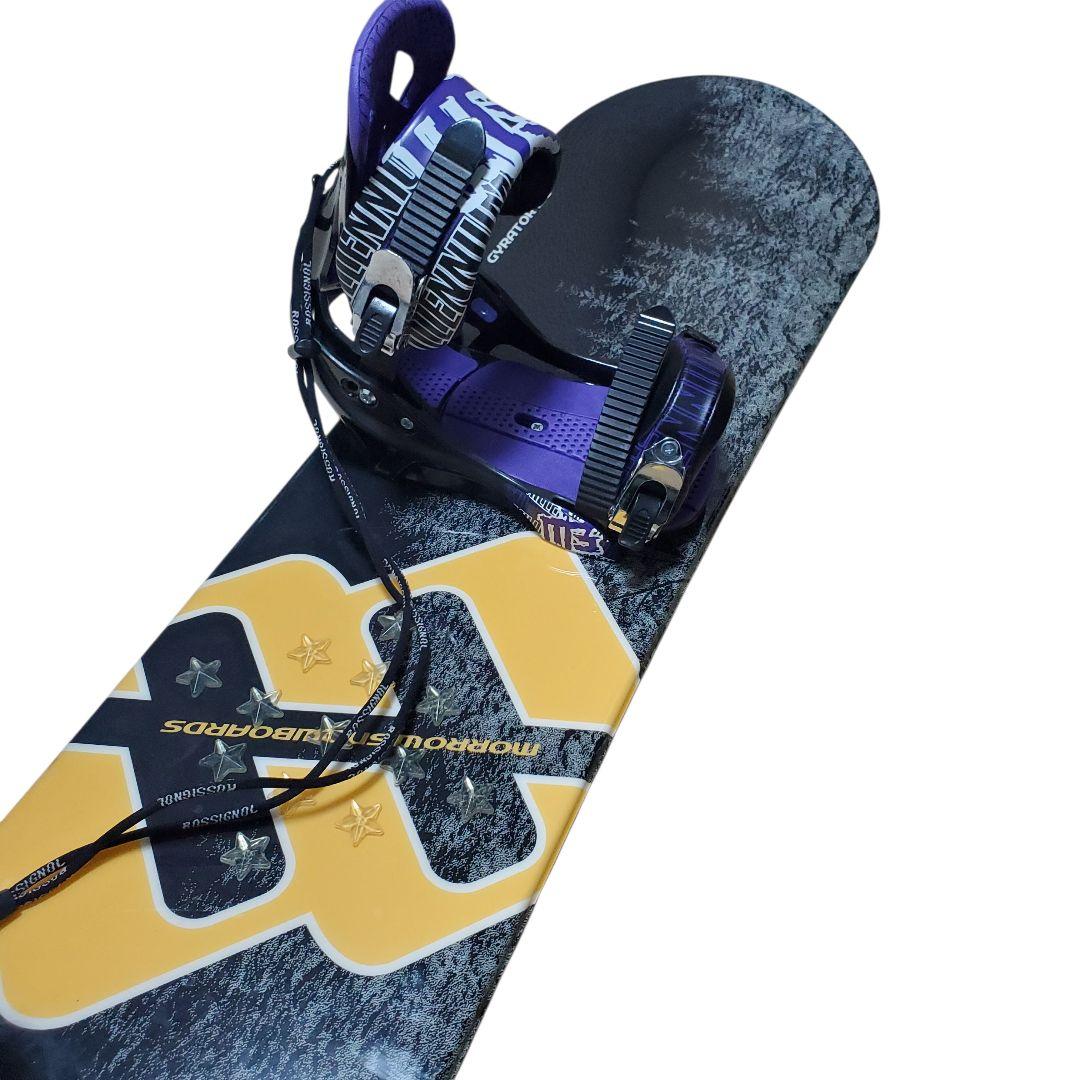 美品​ Morrow 158cm & M3 ビンディング Lサイズ スノボセット