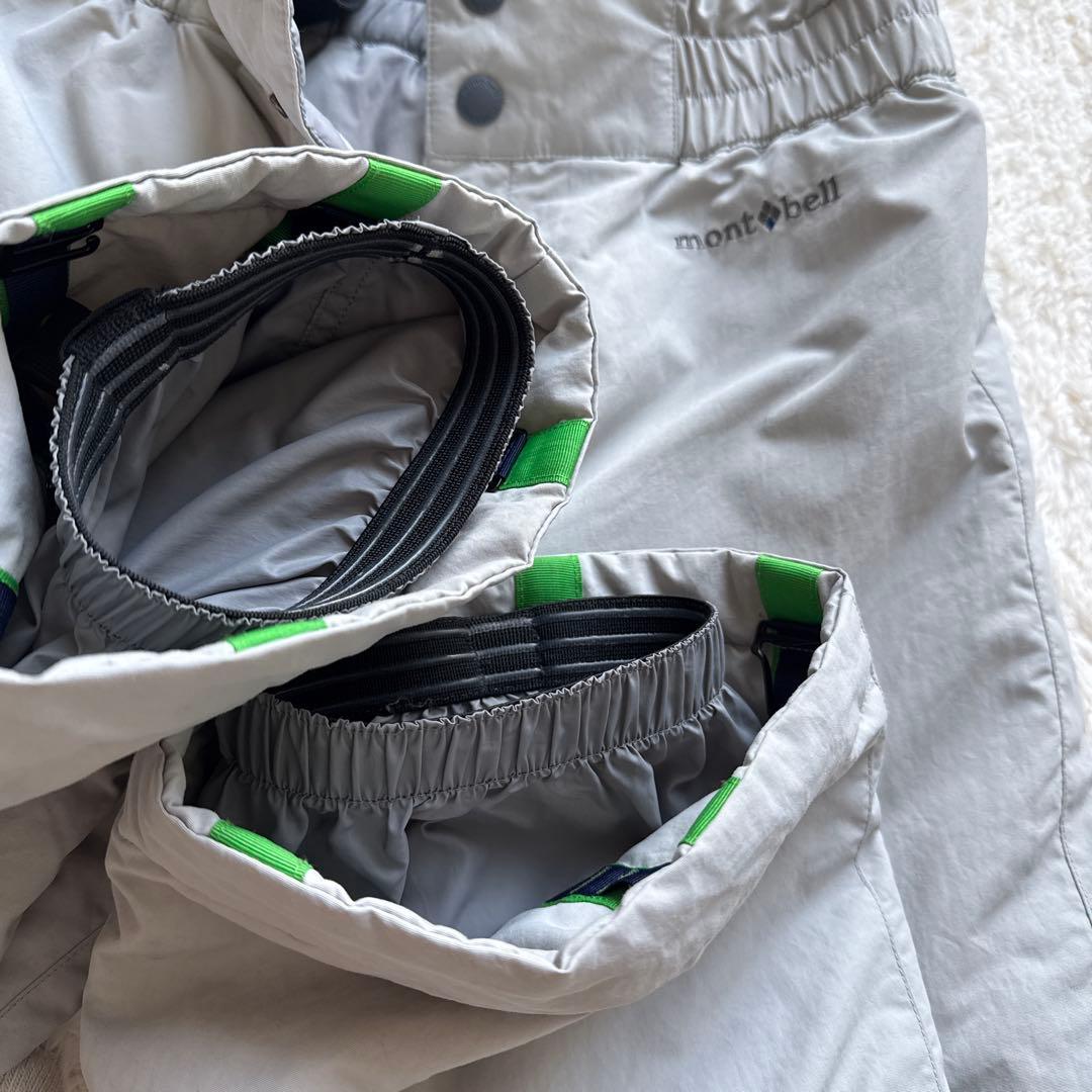 mont-bell 子ども用スキーウェア 上下セット　ピンク/グレー　140㎝