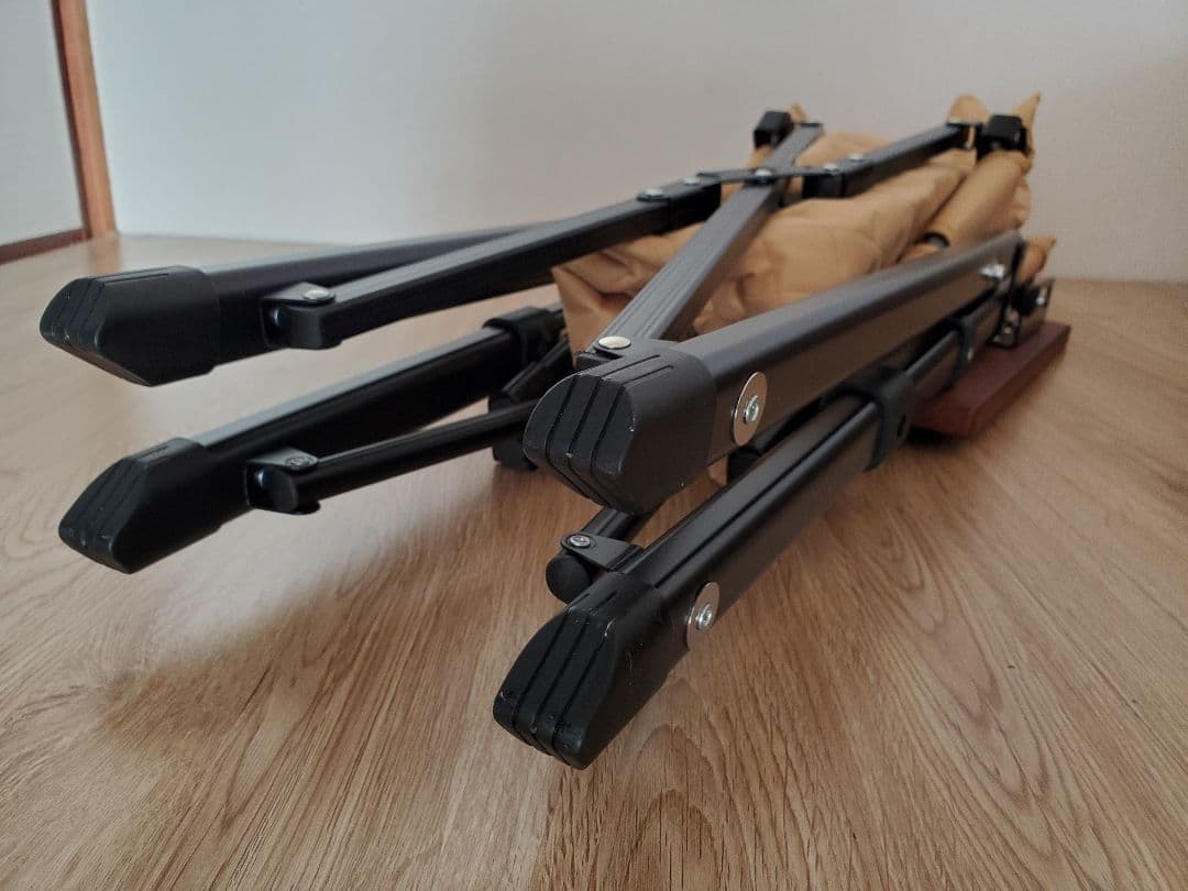 【新品同様】Alpen Outdoors リクライニングウッドチェア ハイバック