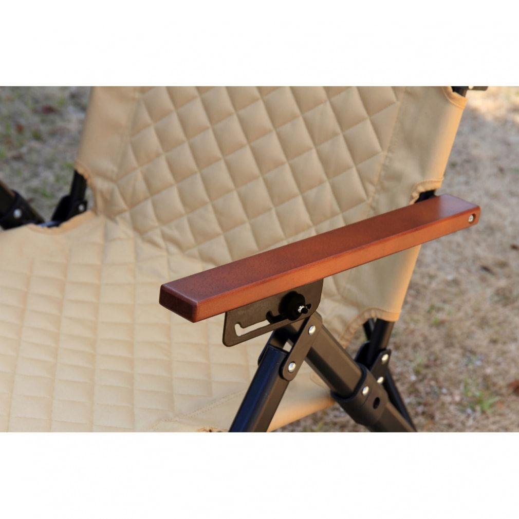 【新品同様】Alpen Outdoors リクライニングウッドチェア ハイバック