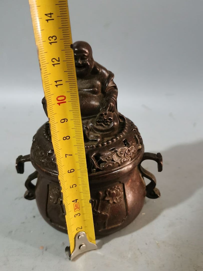 弥勒仏の両耳 香炉 装飾品 工芸品美術品 置物