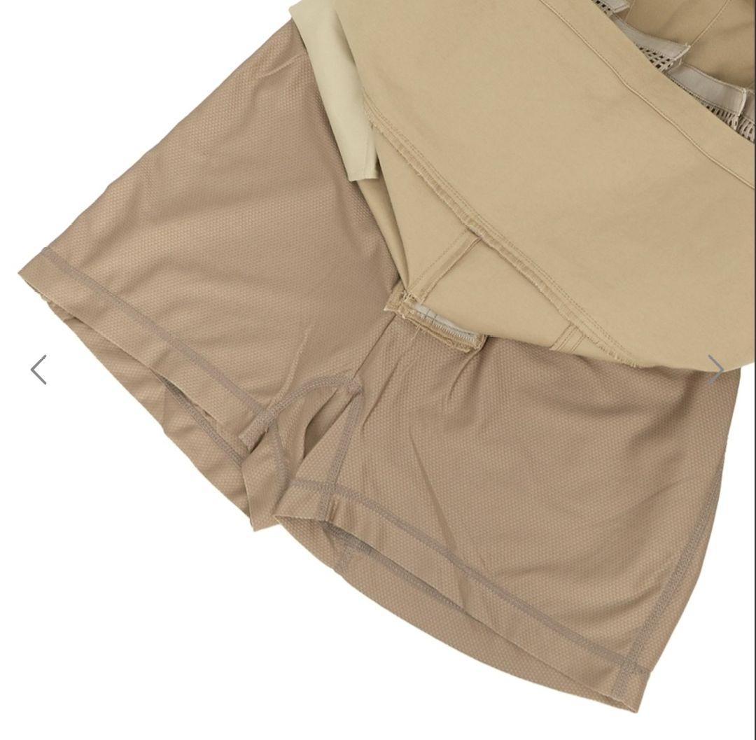 再再再値下げ美品 マークアンドロナ　スカート36 定価40700円 ベージュ