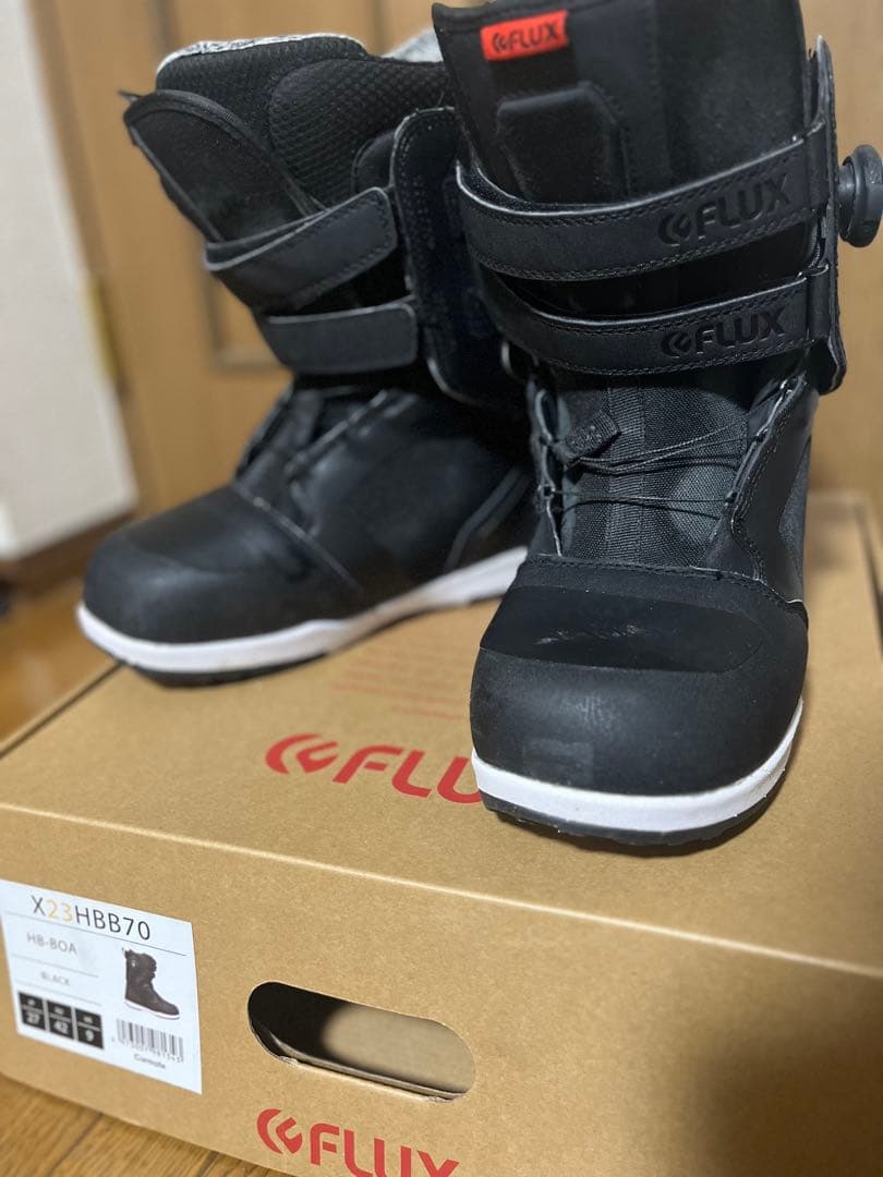 FLUX HB-BOA X23-HBB70 ブラック 27.0cm