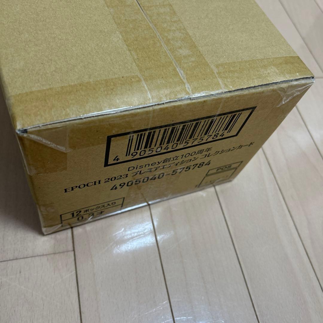 ディズニー創立100周年エポック 2023プレミアエディションカード　12box