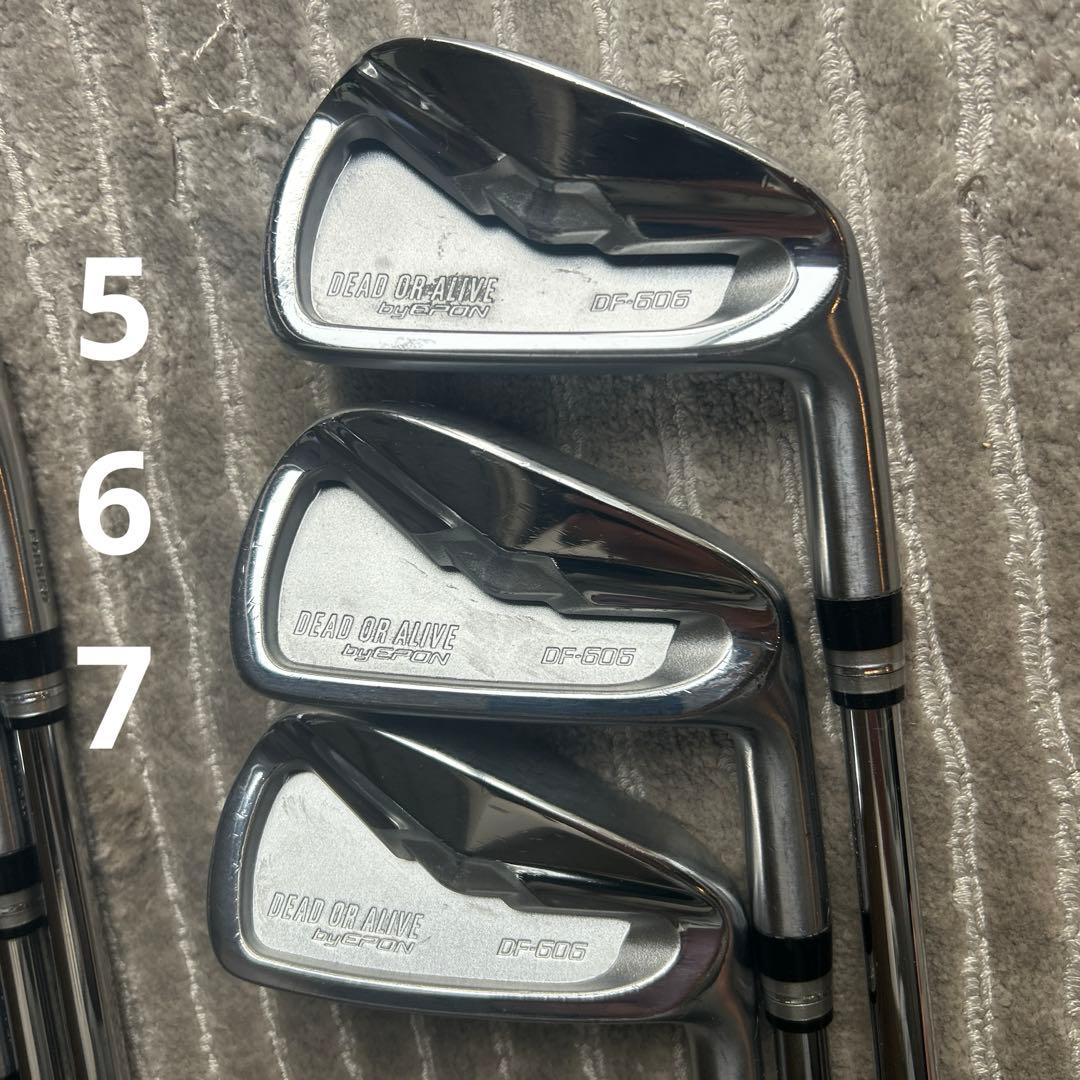 EPON（エポン）　デッドオアアライブDF-606 アイアンセット 5-9 P