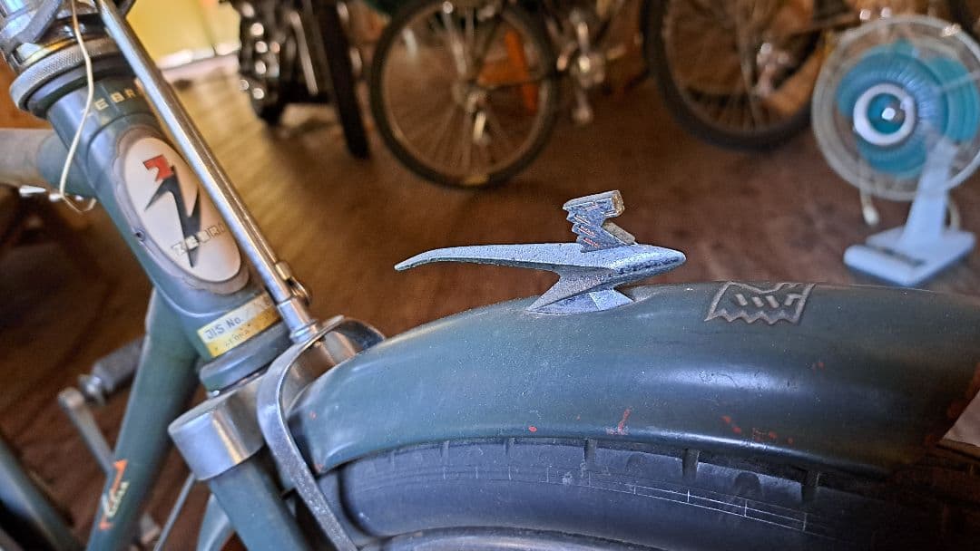 ZEBRAサイクル　ゼブラ自転車　実用車　昭和