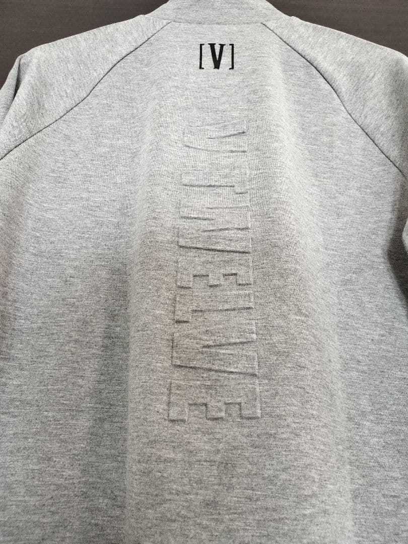 【V12】メンズ ゴルフ 秋冬ウエア スウェット セットアップ　 グレー系
