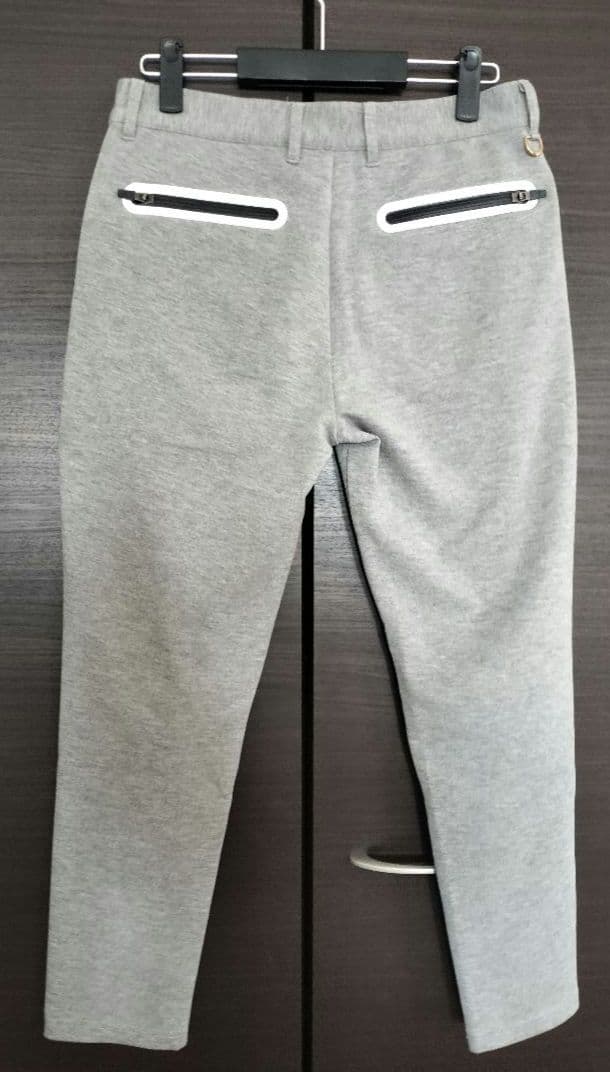 【V12】メンズ ゴルフ 秋冬ウエア スウェット セットアップ　 グレー系