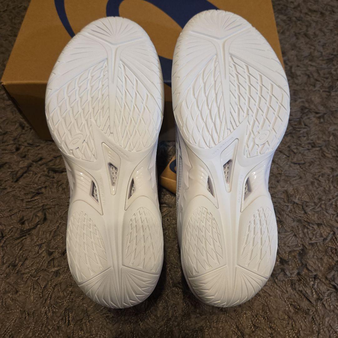 新品 アシックス ゲルバースト バスケ 27cm 白