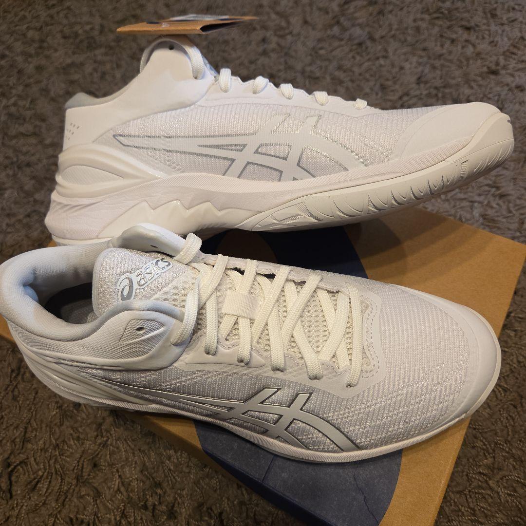 新品 アシックス ゲルバースト バスケ 27cm 白