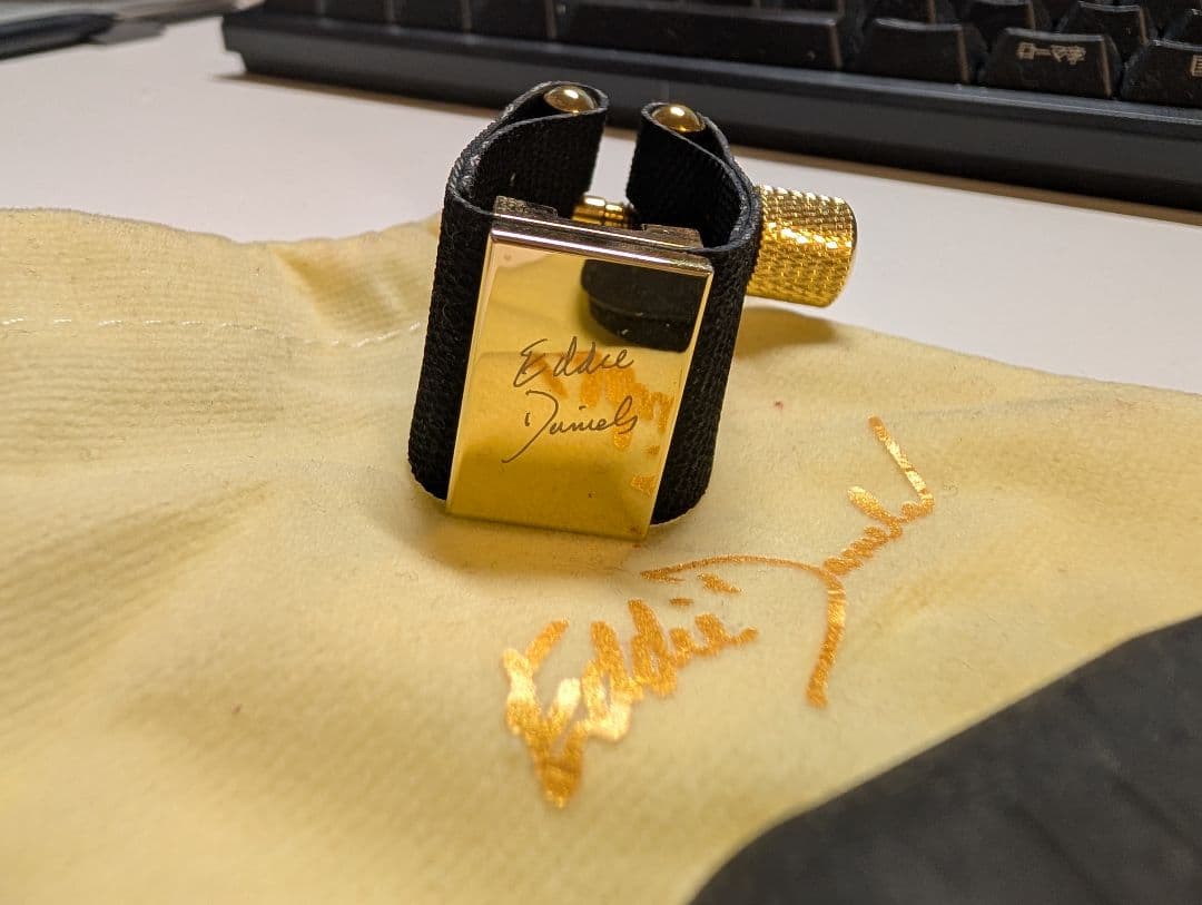 Eddie Daniel クラリネットリガチャー ゴールド/ブラック