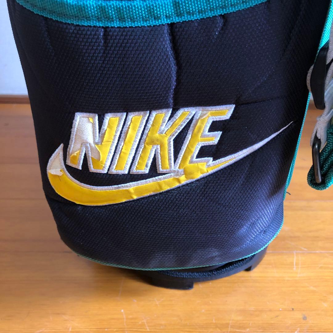 ナイキ NIKE キャディバック ゴルフバッグ グリーン フード付き