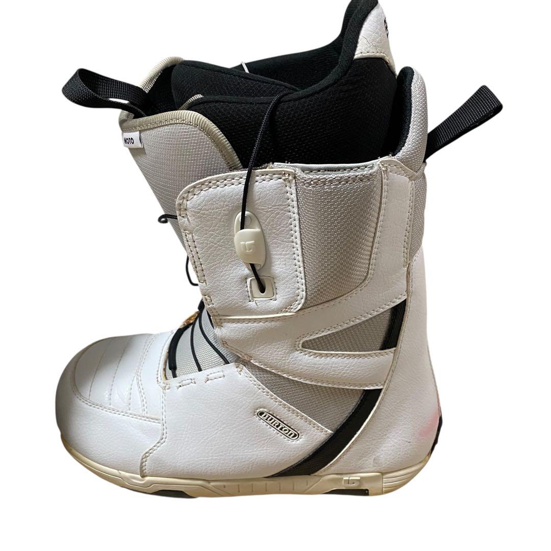 【良品】Burton Moto Asian Fit スノーボードブーツ ホワイト