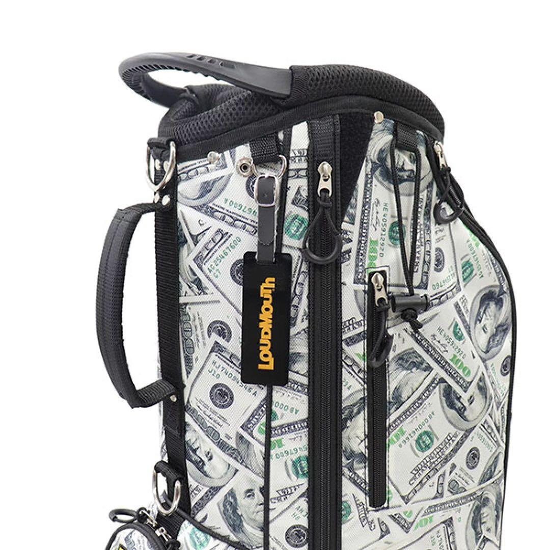 p*o様 【新品】ラウドマウス LM-CB0030 キャディバッグ Hunnid