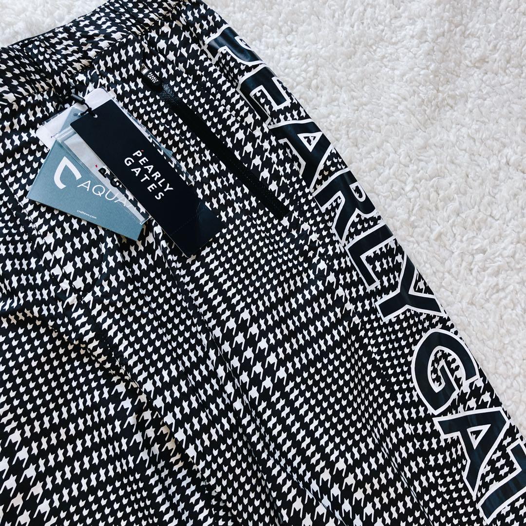 【新品 レインパンツ】パーリーゲイツ ストレッチ 千鳥柄 2/L