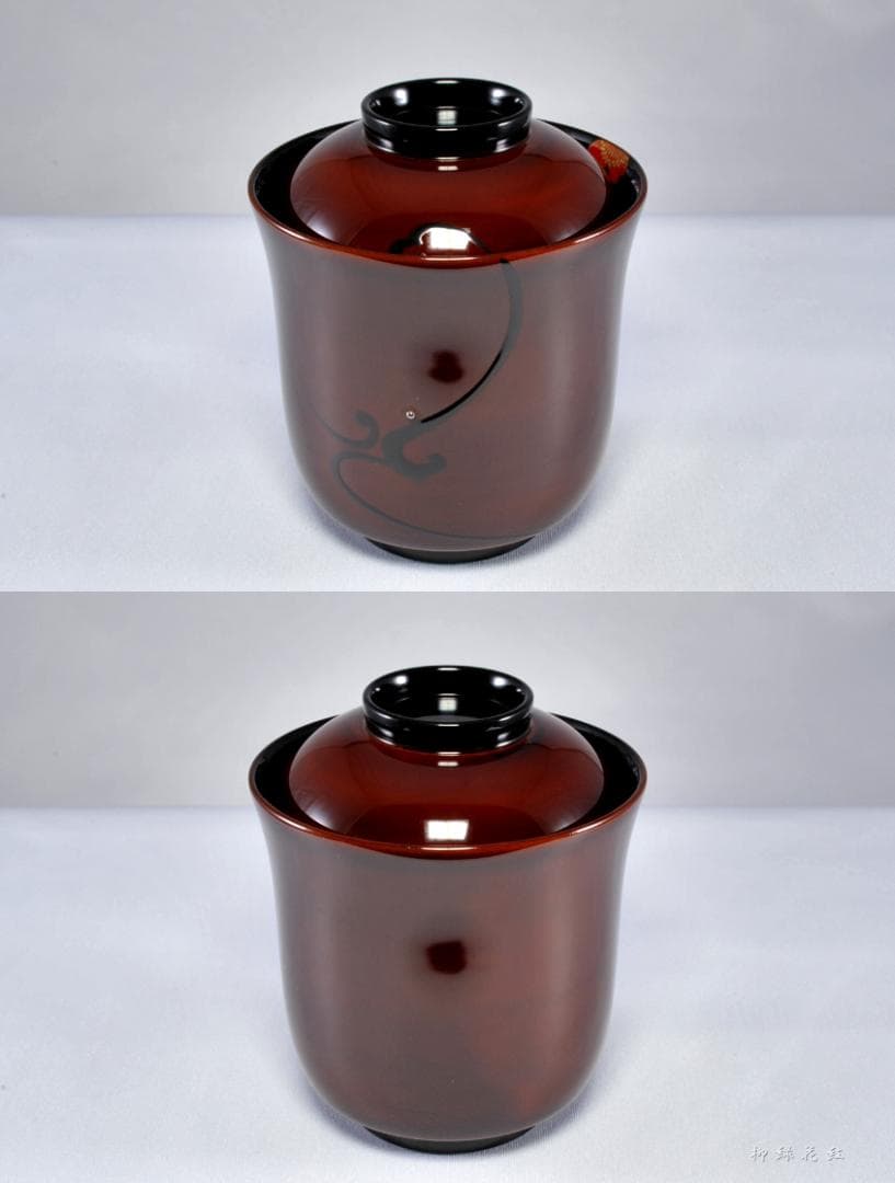 祥明 輪島塗 春秋蒔絵 箸洗 五 共箱 箱瀬淳一 懐石道具