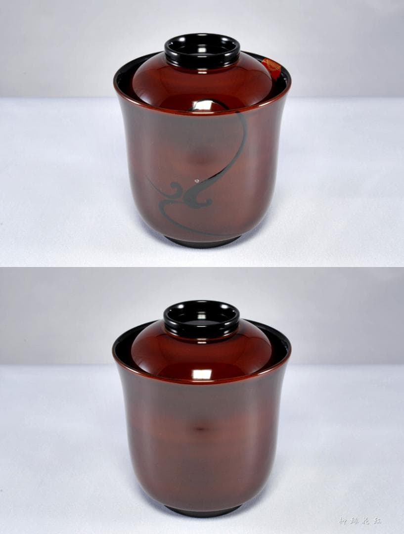 祥明 輪島塗 春秋蒔絵 箸洗 五 共箱 箱瀬淳一 懐石道具