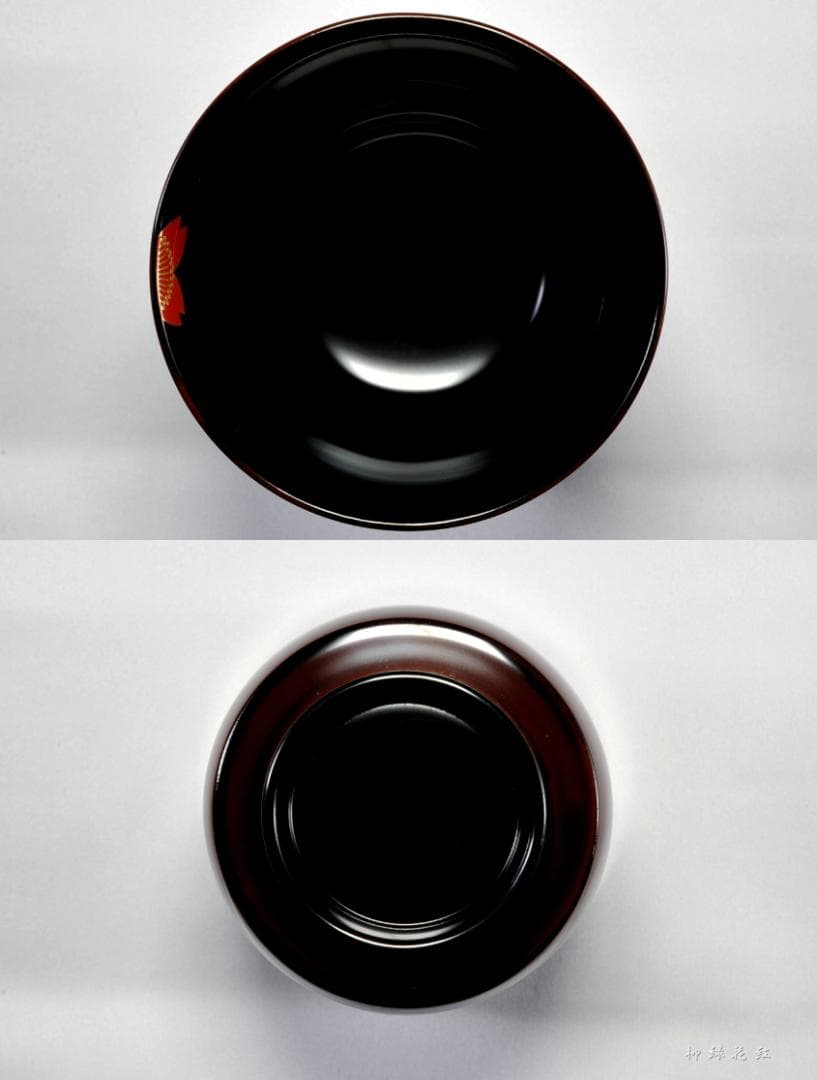 祥明 輪島塗 春秋蒔絵 箸洗 五 共箱 箱瀬淳一 懐石道具