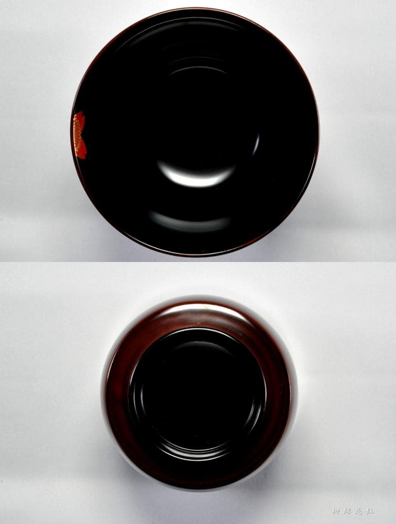 祥明 輪島塗 春秋蒔絵 箸洗 五 共箱 箱瀬淳一 懐石道具