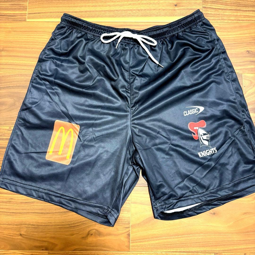 ⭐︎ゲームパンツ　ハーフパンツ　ショートパンツ　クラブ　海外ユニフォーム　ブラック