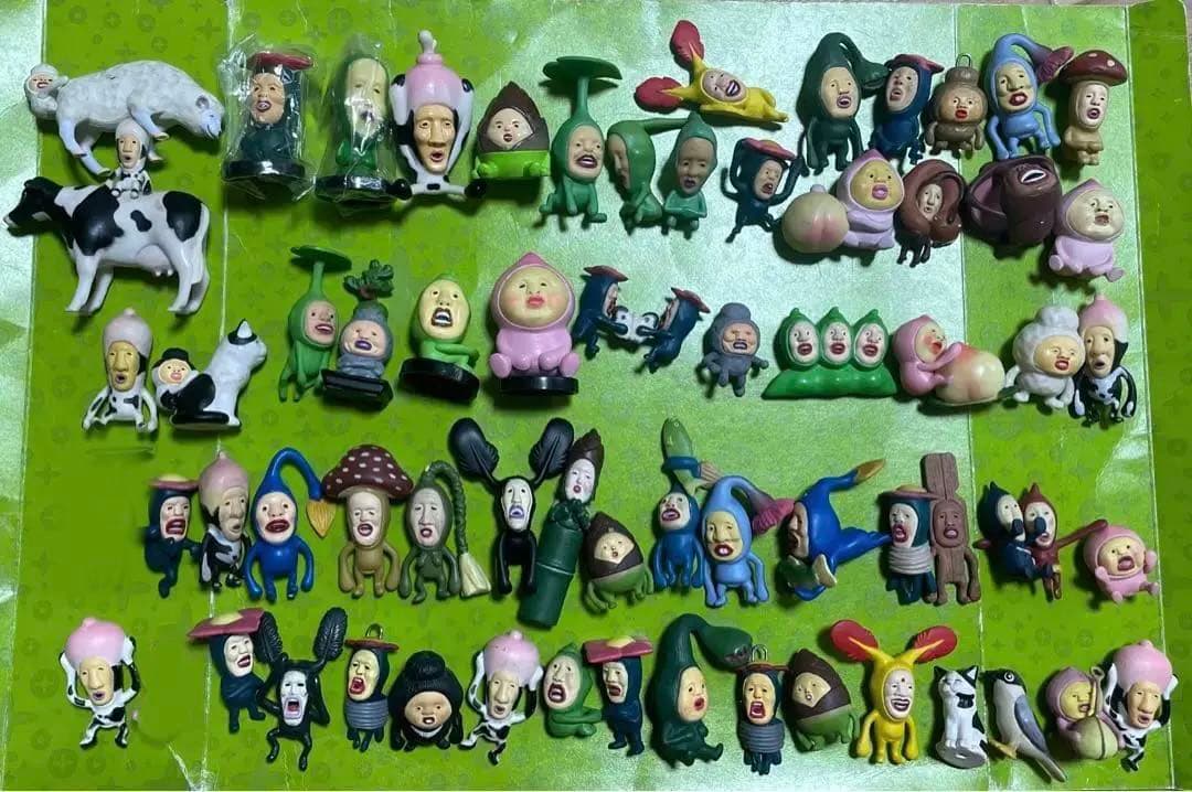 こびとづかん フィギュア セット+ おまけミニ付箋帳4種類