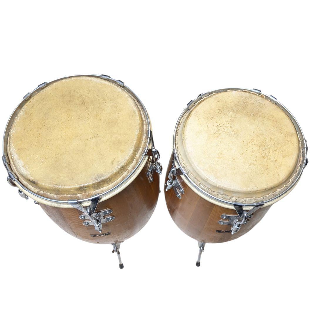 Pearl パール コンガ キント パーカッション 11.5と10インチ ウッド