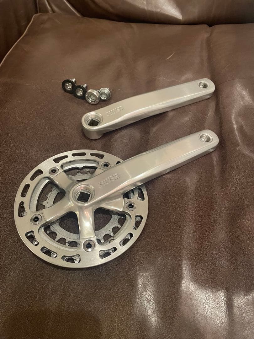 レアSILVER クランク 34/24 110/74 BCD RIVENDELL