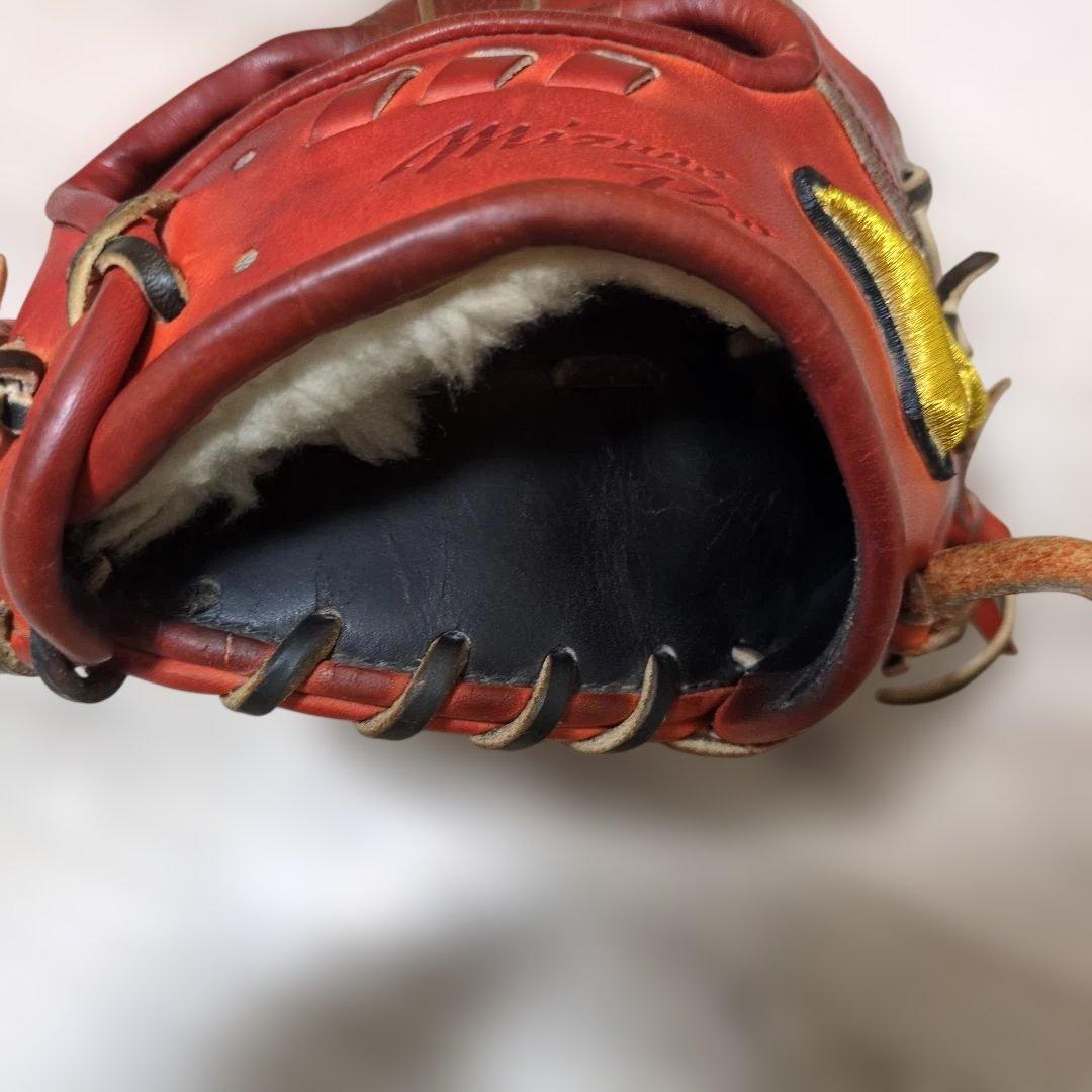 Mizuno Pro 硬式グローブ オレンジ