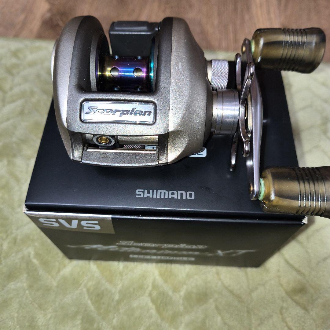 激レアSHIMANO Scorpion nium XT 左ハンドル