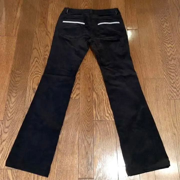 PUMA プーマ　パンツ　ゴルフウェア ゴルフ　ピンク ブラック　ベロア