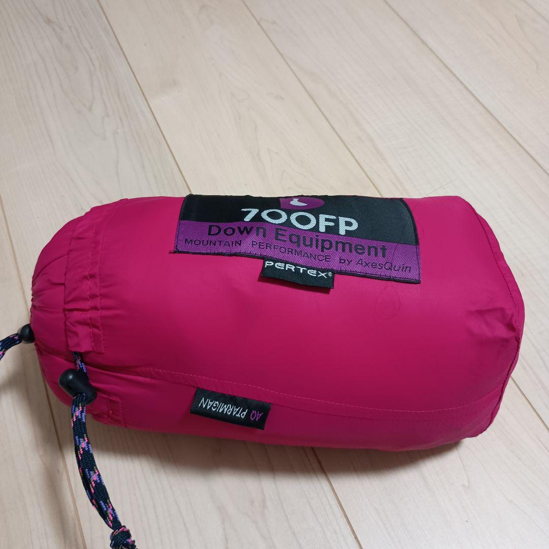 AxesQuin 700FP ダウンシュラフ　(モンベル　ダウンハガー＃3相当)