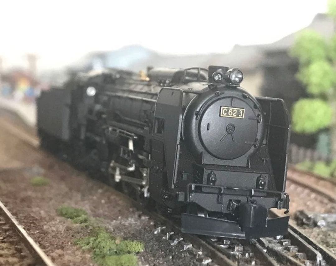 KATO 2017-3 C62-3北海道形ニセコ牽引機蒸気機関車