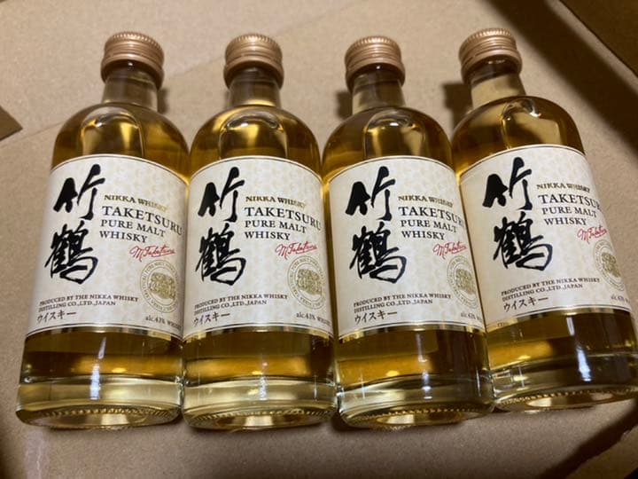 竹鶴ミニチュアボトル