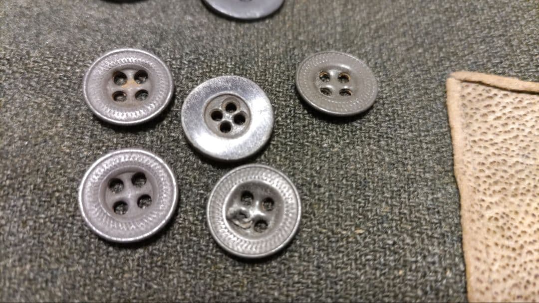 【実物】WWⅡドイツ軍騎兵下士官乗馬ズボン☆革当て付き☆コレクション用