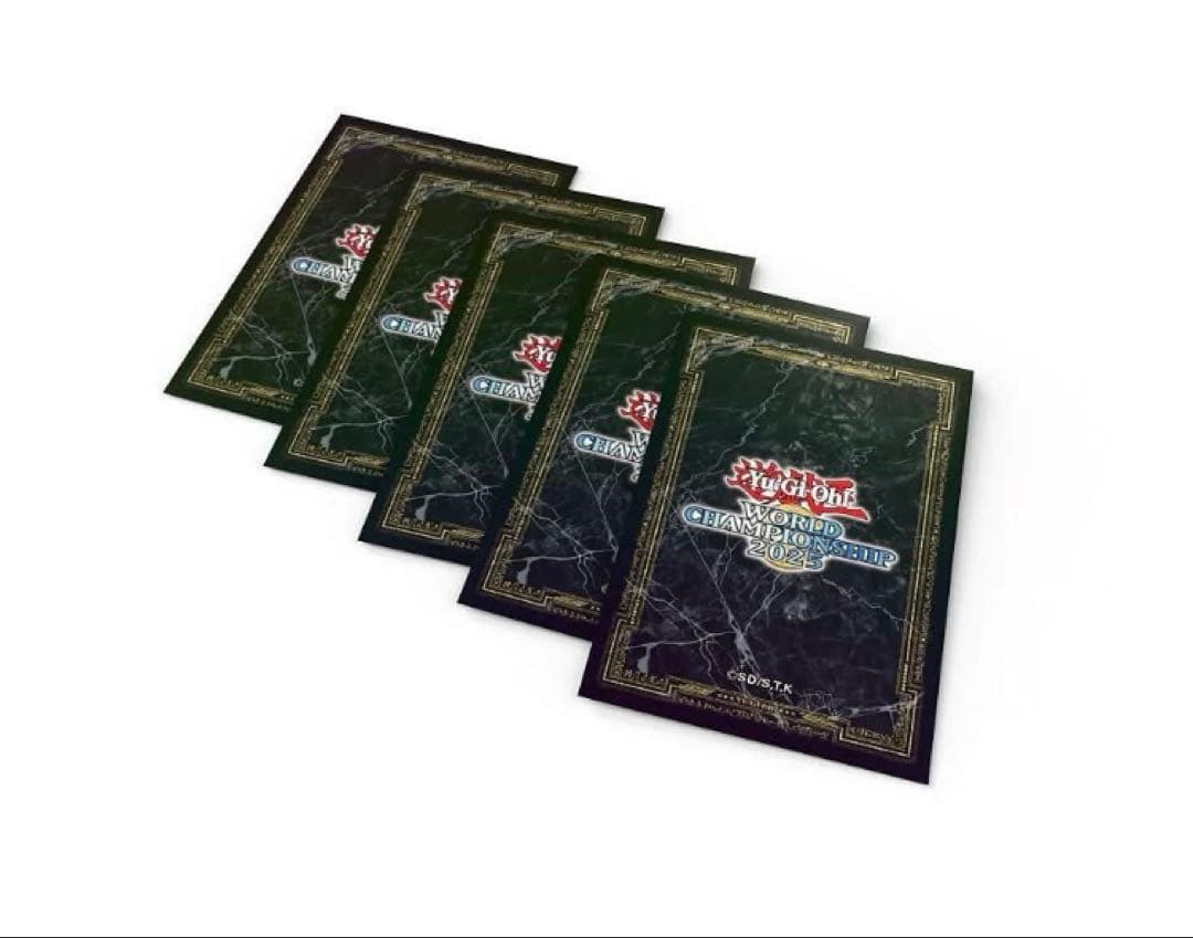 白虎様 WCS2025 パリ デュエルセットのスリーブ黒