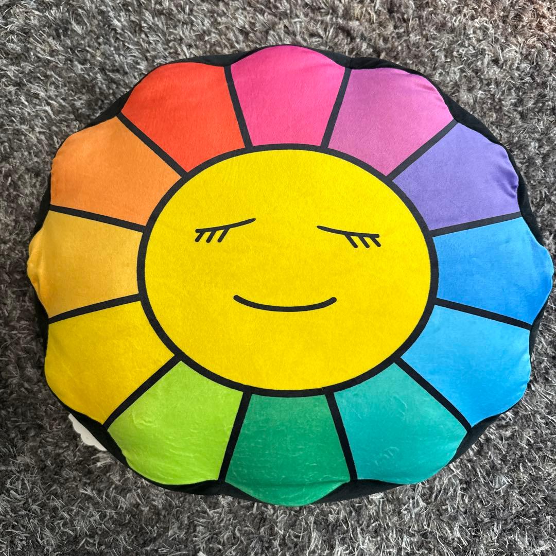 新品未使用　村上フラワー　クッション