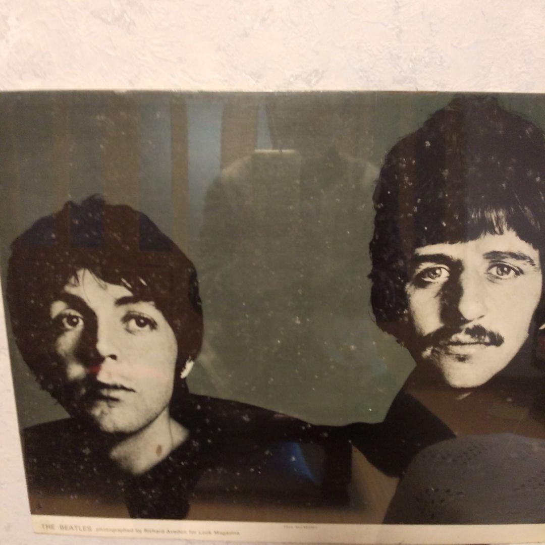 ビートルズ モノクロポスター 長方形