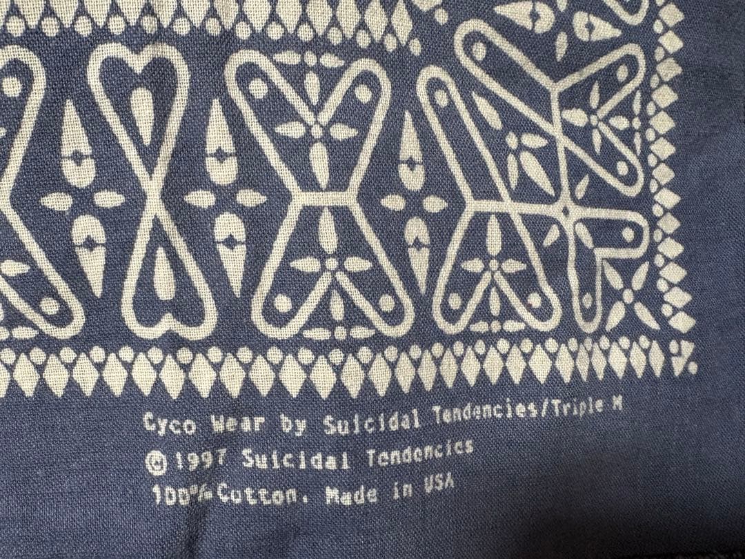 激レア スイサイダルテンデンシーズ97s バンダナ