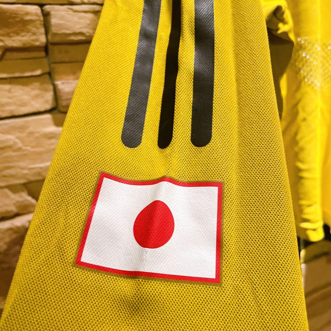 【希少】y2k/adidas×日本代表/長袖ユニフォーム/#1川口能活/GK/L