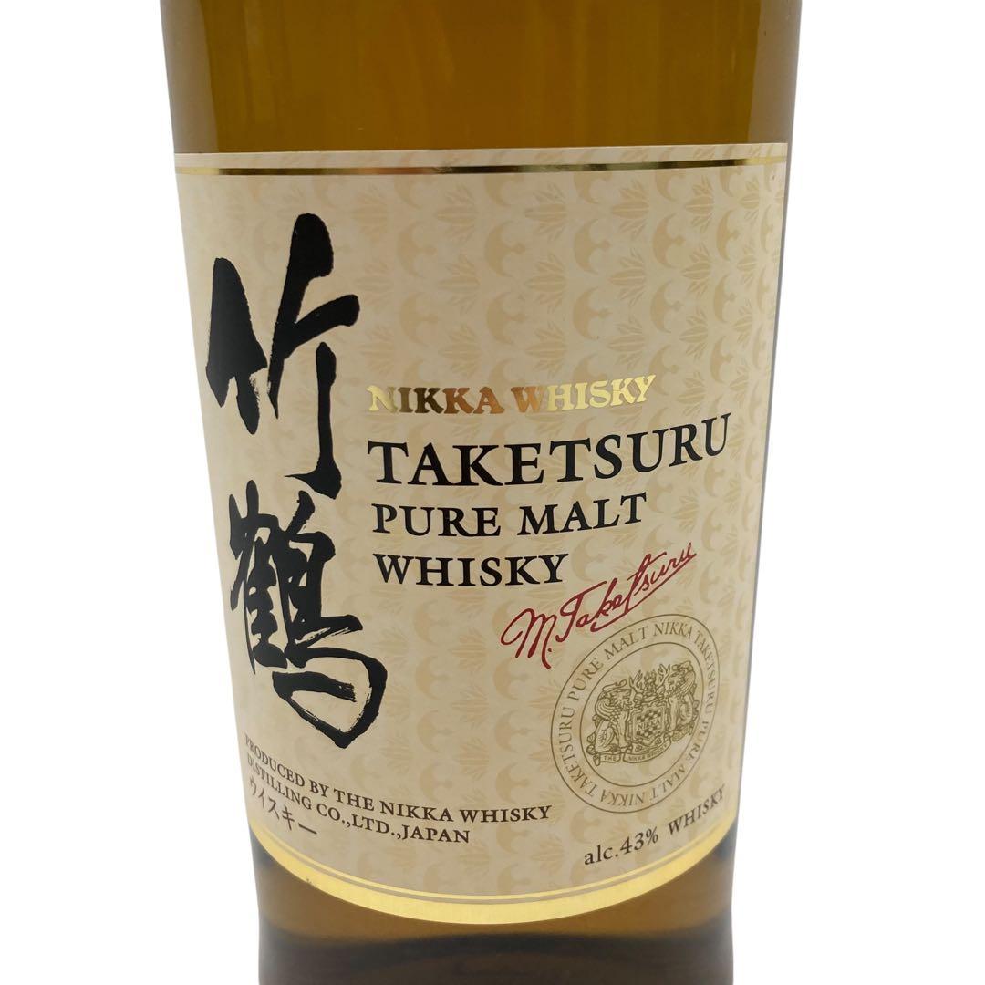 NIKKA 竹鶴 ピュアモルトウイスキー 700ml 43%