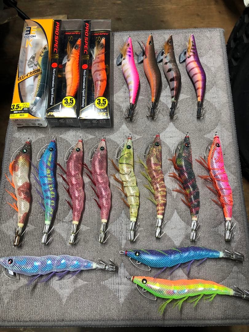 エギング　エギ3.5号　エギ王K プロスペック　パタパタ　18個セット