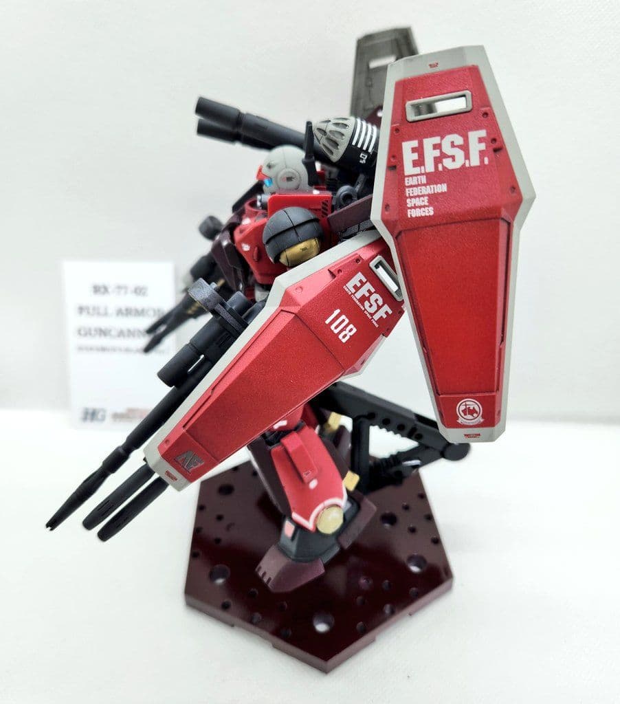 ミ*ノ様 1/144　フルアーマーガンキャノン(ククルスドアンの島Ver.