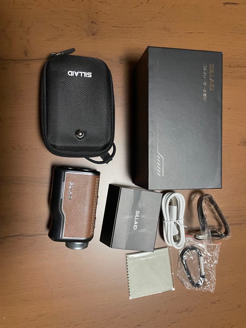 SILLAID ゴルフ用距離計 VM-1レザー調デザイン『美品』