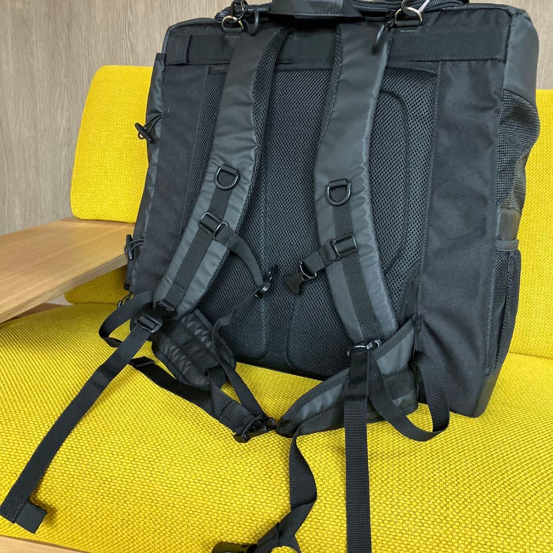AIR BUGGY エアバギー 3WAY リュック ワイド黒　新品同様美品